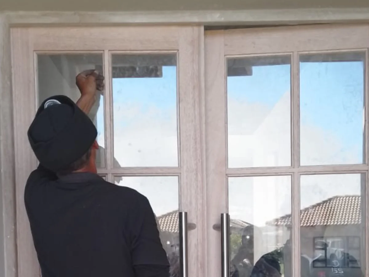 Professional resealing of glass panels and shower enclosures to prevent water leaks