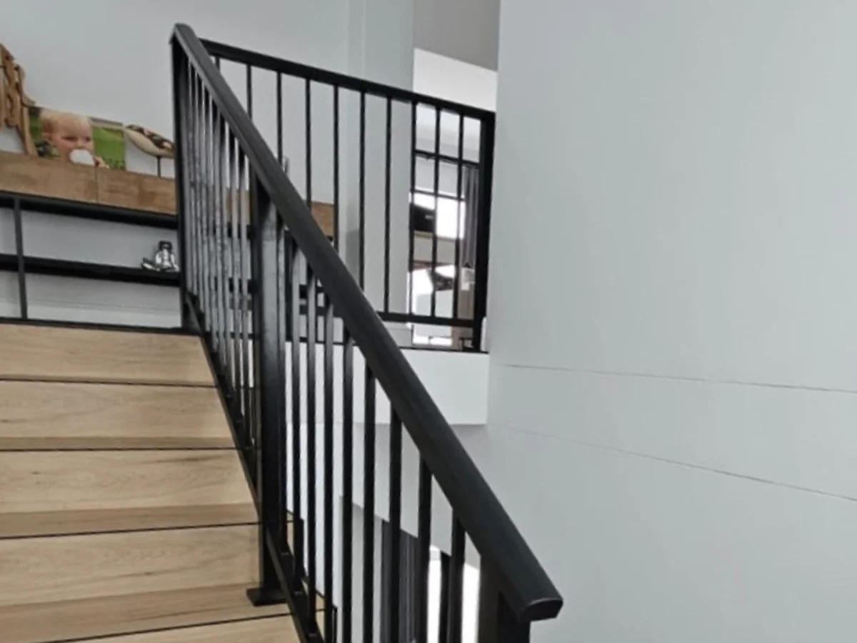 Balustrades - Black Vertical Balusters