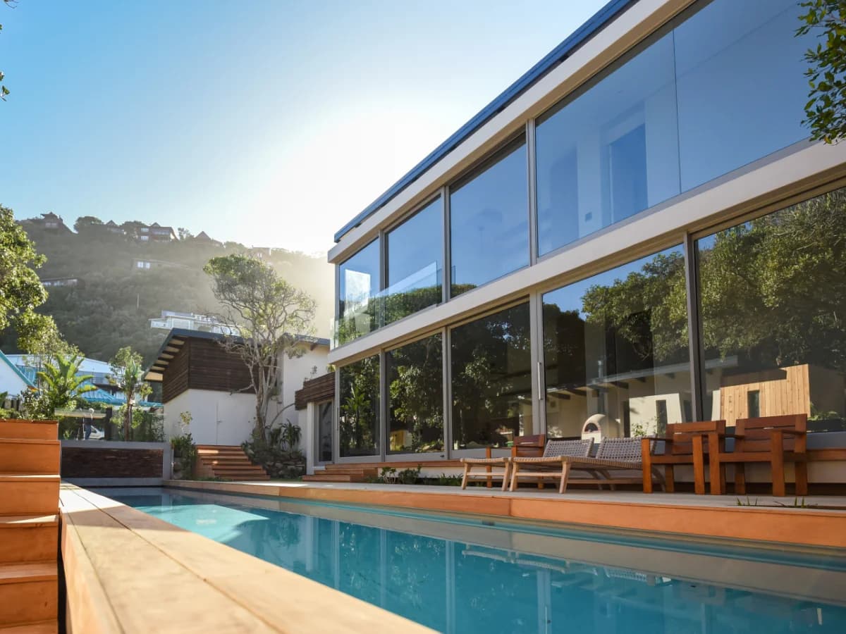 Doors - Poolside White Frame