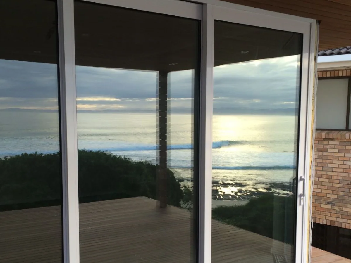 Sliding Doors - Ocean Sunset View