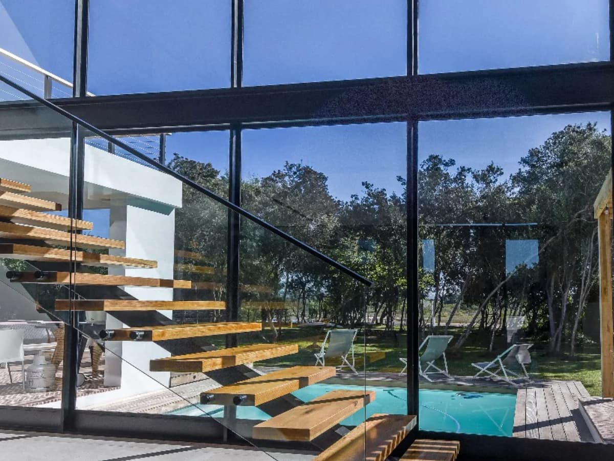 Windows - Pool Staircase View